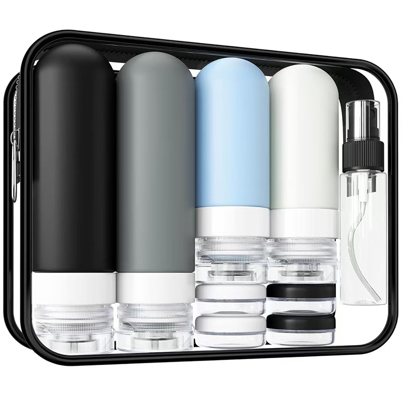17 Pack Silicone Leak Proof Tr - đánh giá và giá Toiletry Bag Tsa