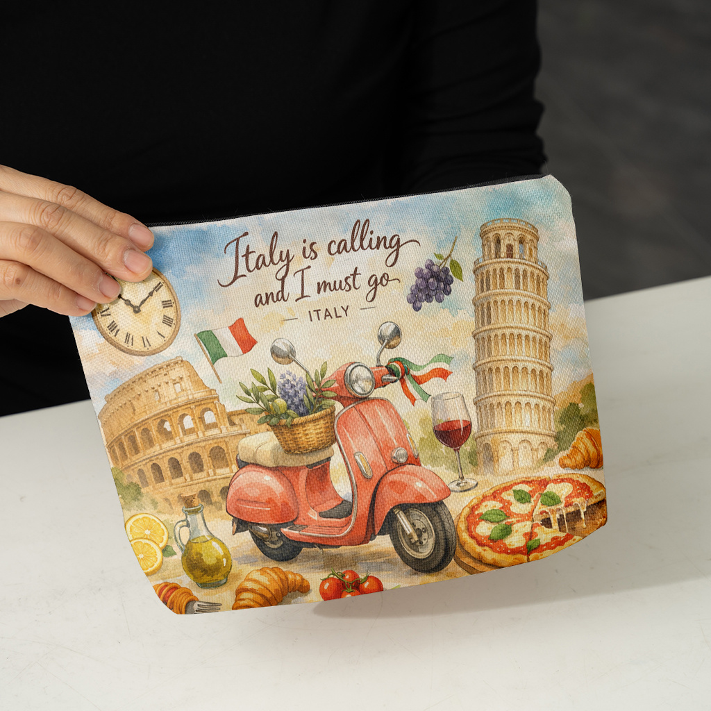 Cosmetic Bag 1pc, Italy Travel - đánh giá và giá Travel Accessories Italy