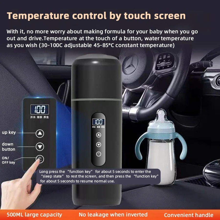 500ml Electric Kettle Portable - đánh giá và giá Portable Travel Kettle