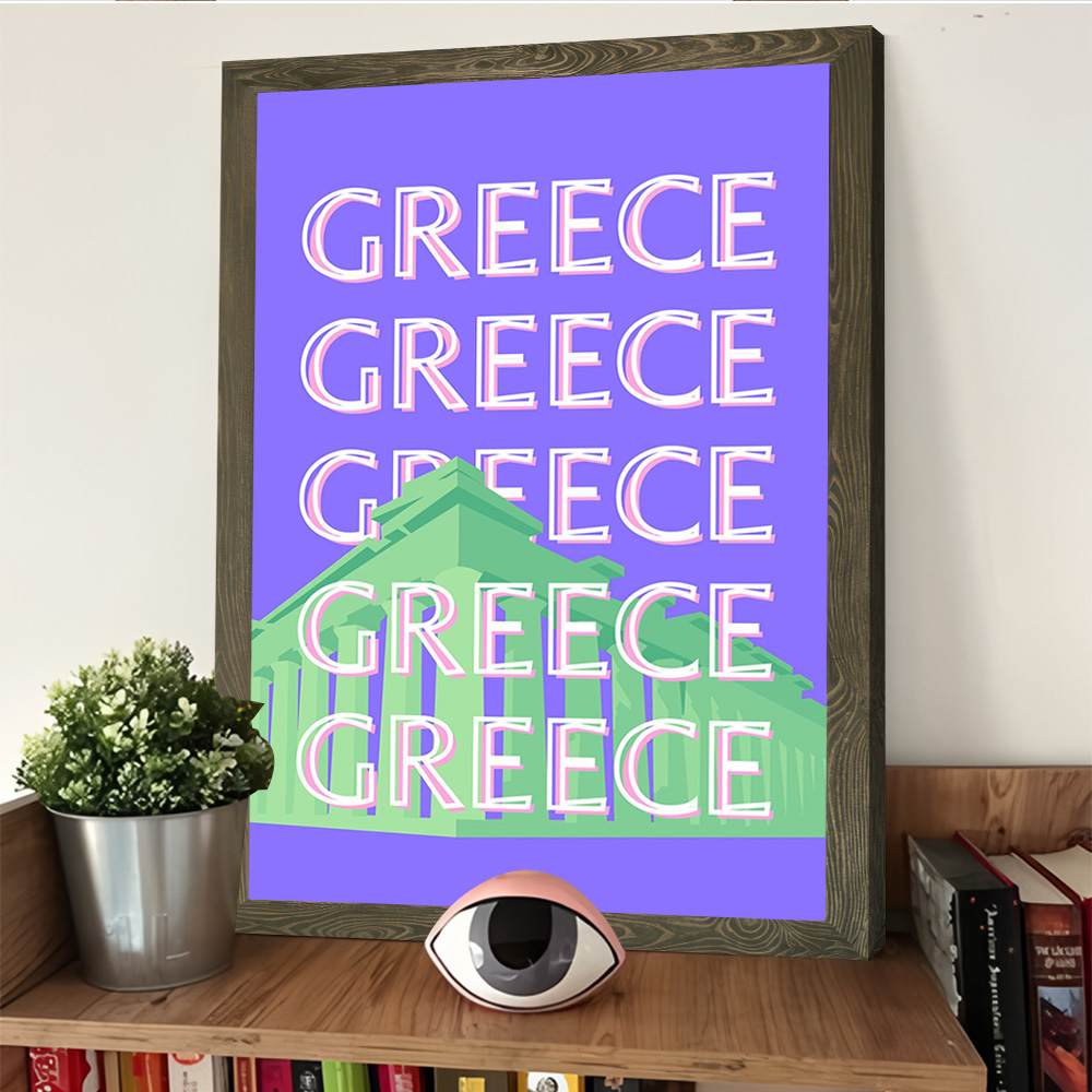 Greece Travel Poster Customiza - đánh giá và giá Travel Accessories Greece