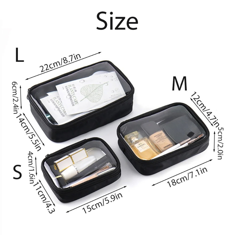 Women Clear Makeup Bag,Waterpr - đánh giá và giá Toiletry Bag Tsa