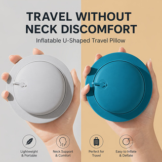 SPDJUMPER Inflatable Travel Ne - đánh giá và giá Travel Pillow Inflatable