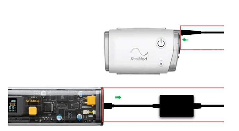 ResMed Airmini PD Charging Cab - đánh giá và giá Travel Accessories In Train
