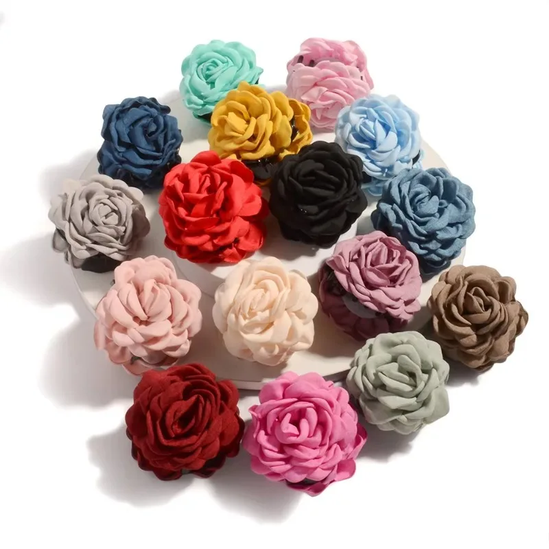 French Fabric Rose Flower Hair - đánh giá và giá Travel Accessories Girls