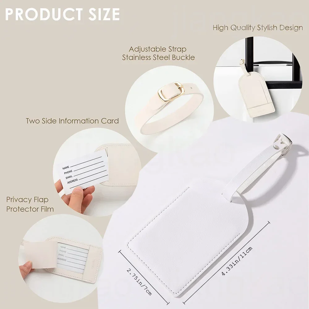Personalized PU Luggage Tag Fl - đánh giá và giá Travel Accessories Gifts For Her