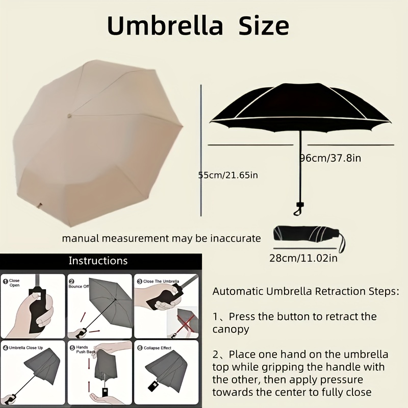 Automatic Open And Close Foldi - đánh giá và giá Travel Umbrella Compact
